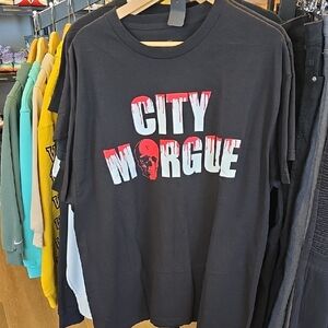 City Morgue Graphic Black Tee